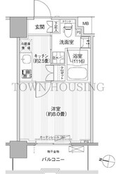 コスモグランス南品川の物件間取画像